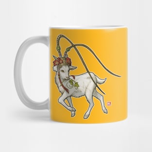 New Year Goat, White Mug